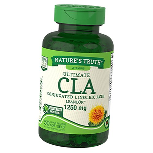Конъюгированная линолевая кислота, Ultimate CLA LeanLök 1250, Nature's Truth 50гелкапс (02509001)
Конъюгированная линолевая кислота, Ultimate CLA LeanLök 1250, Nature's Truth 50гелкапс (02509001)