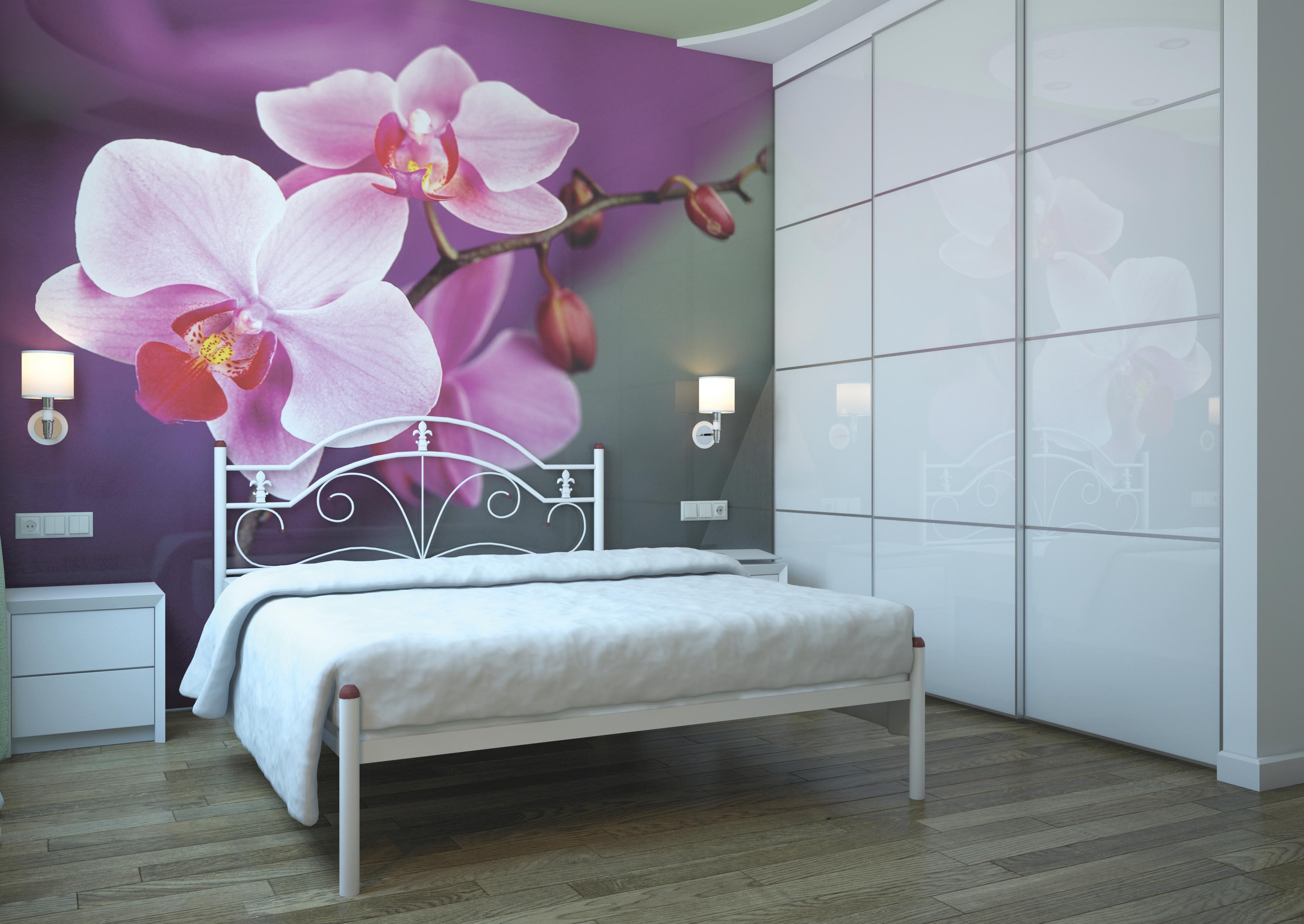 Кровать Металл-дизайн Диана 180х200 белый 
Кровать Металл-дизайн Диана 180х200 белый