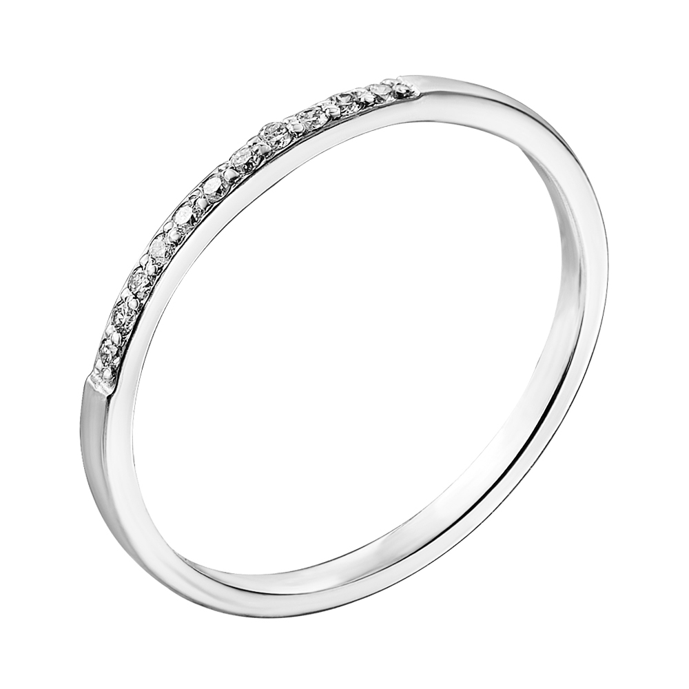 Кольцо из белого золота с бриллиантами и родированием 000131428 15.5 размера
Кольцо из белого золота с бриллиантами и родированием 000131428 15.5 размера