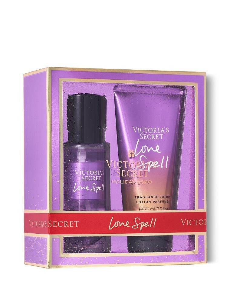 Мини-набор в подарочной упаковке Victoria's Secret Love Spell лосьон 75 мл + спрей 75 мл (упаковка с вмятинами)
Мини-набор в подарочной упаковке Victoria's Secret Love Spell лосьон 75 мл + спрей 75 мл (упаковка с вмятинами)