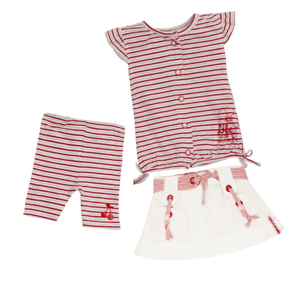 Комплект: Туника, юбка, леггинсы Losan MC BABY GIRLS BABY (018802904/001) Белый M12-80 см
Комплект: Туника, юбка, леггинсы Losan MC BABY GIRLS BABY (018802904/001) Белый M12-80 см
