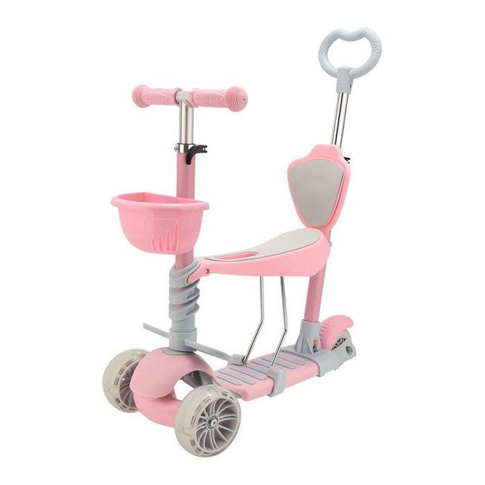 Самокат трехколесный 5 в 1 Scooter Pastel My Go 2020 с родительской ручкой лиловый
Самокат трехколесный 5 в 1 Scooter Pastel My Go 2020 с родительской ручкой лиловый
