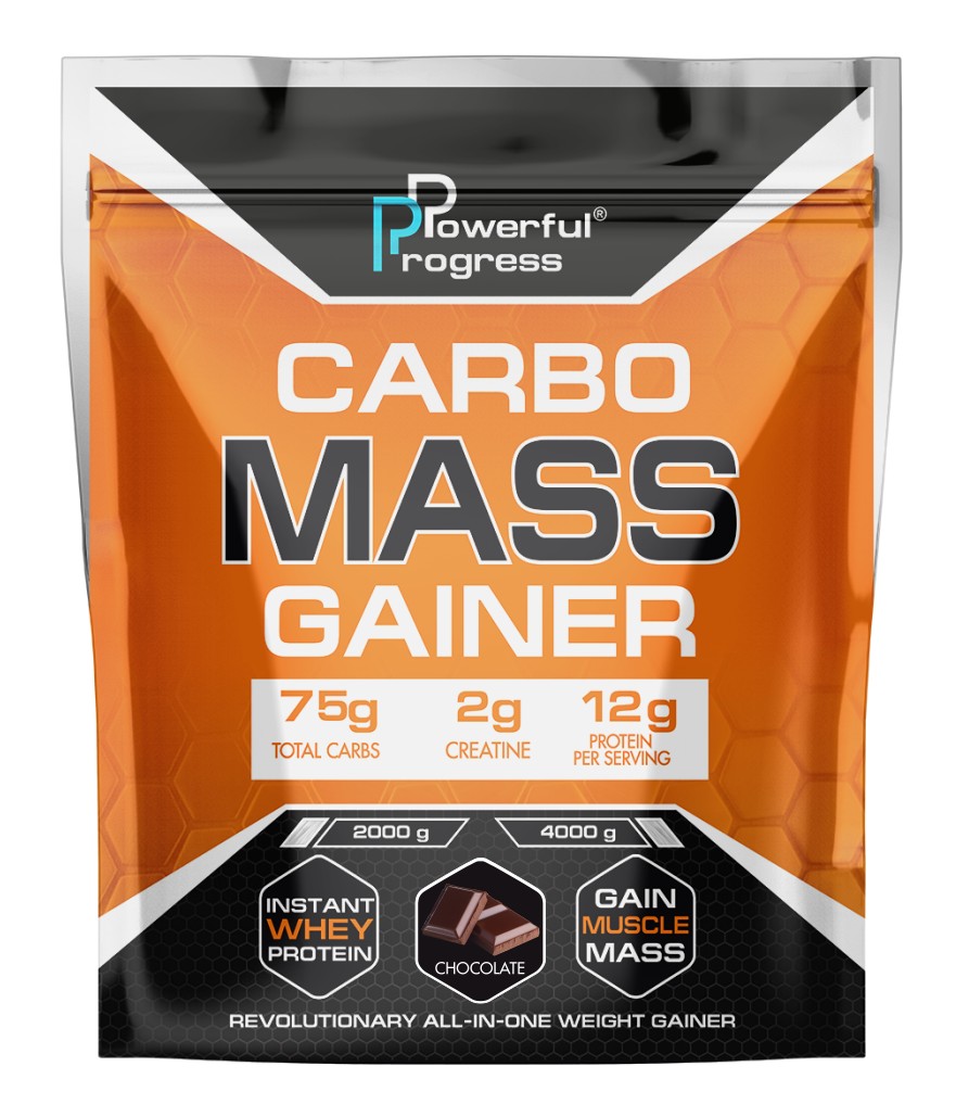 Гейнер высокоуглеводный Карбо Масс Powerful Progress Сarbo Mass Gainer 4 кг Шоколад
Гейнер высокоуглеводный Карбо Масс Powerful Progress Сarbo Mass Gainer 4 кг Шоколад