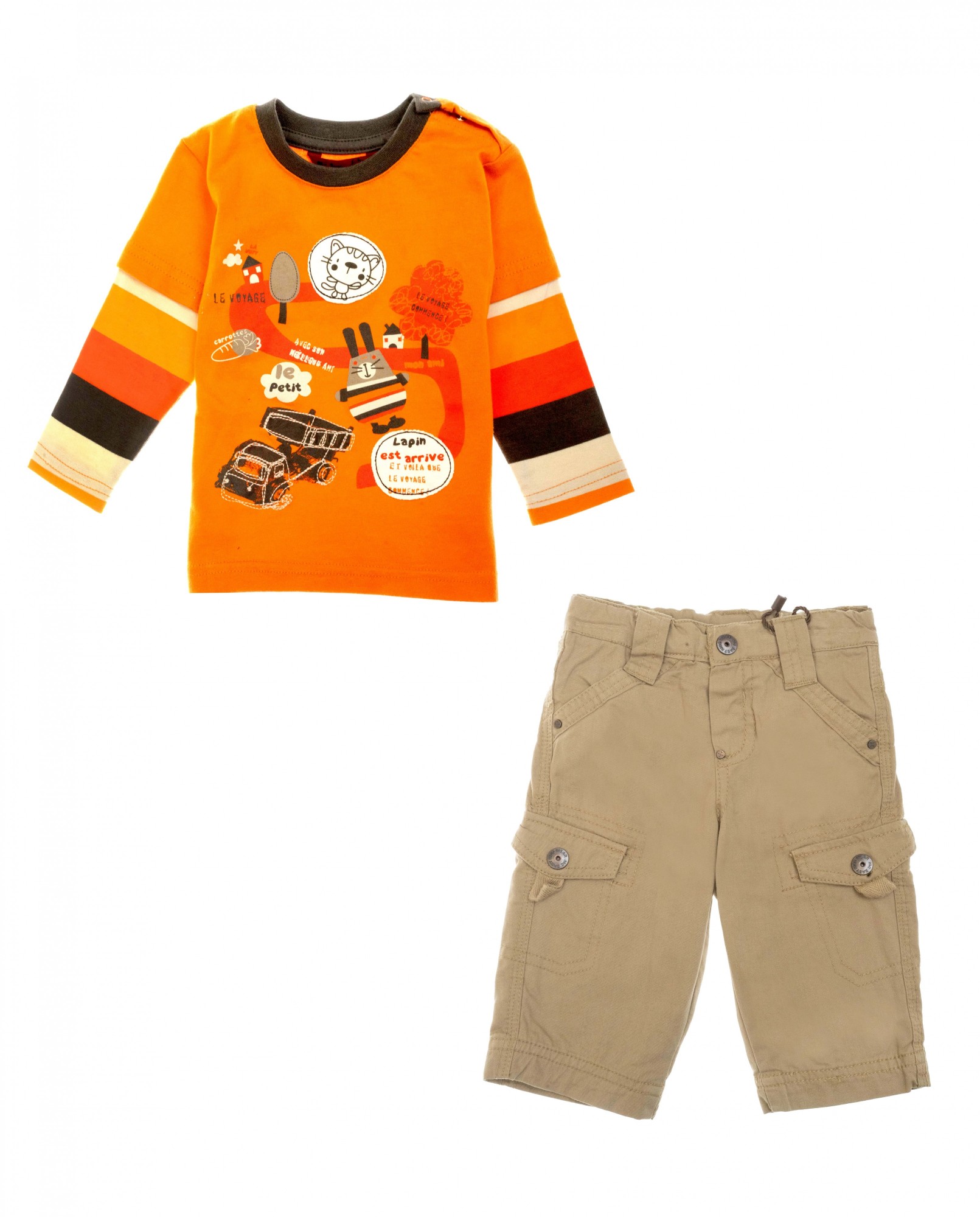 Костюм : Джемпер, брюки Losan MC BABY BOYS BABY (027-8019AC/141) Оранжевый M3-62 см
Костюм : Джемпер, брюки Losan MC BABY BOYS BABY (027-8019AC/141) Оранжевый M3-62 см