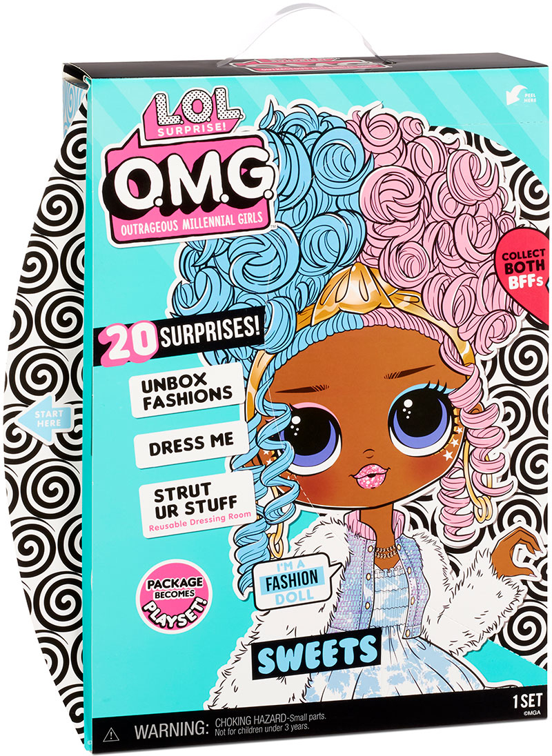 Игровой набор с куклой L.O.L. Surprise O.M.G Doll Series 4 Style 1 Леди-конфетка с аксессуарами (572763)
Игровой набор с куклой L.O.L. Surprise O.M.G Doll Series 4 Style 1 Леди-конфетка с аксессуарами (572763)