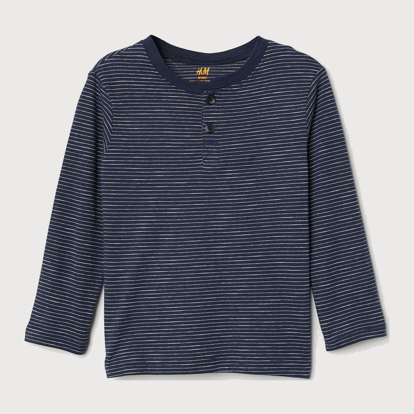 Футболка с длинными рукавами H&M 5802908-ACSK 92 см Темно-синийяя в белую полоску
Футболка с длинными рукавами H&M 5802908-ACSK 92 см Темно-синийяя в белую полоску