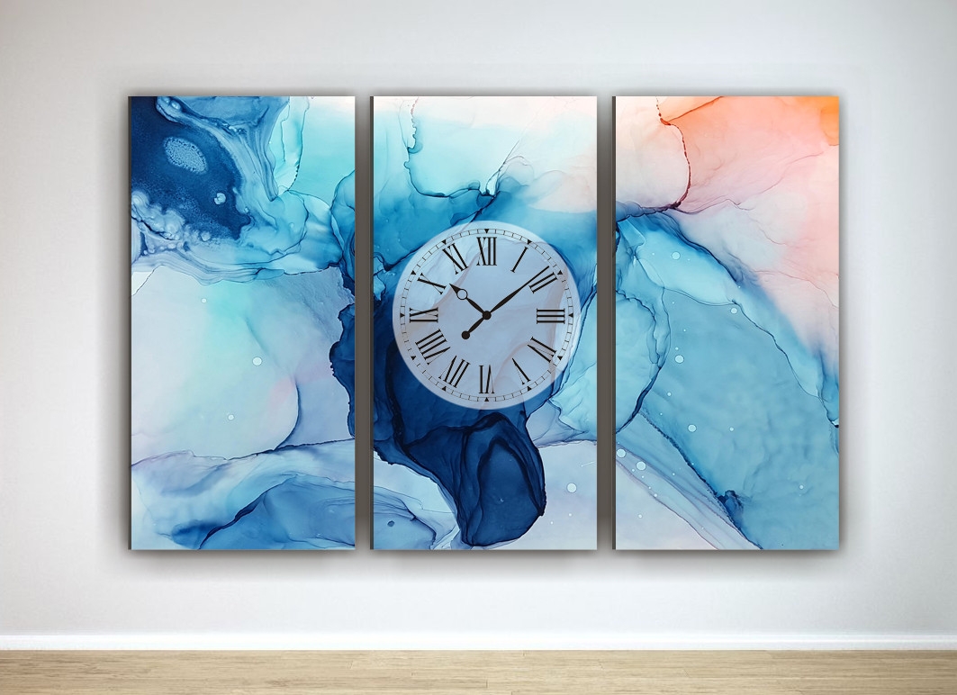 Фотокартина модульная Vitrina с часами три модуля Акварель 90x60 см (100378-3ч)
Фотокартина модульная Vitrina с часами три модуля Акварель 90x60 см (100378-3ч)