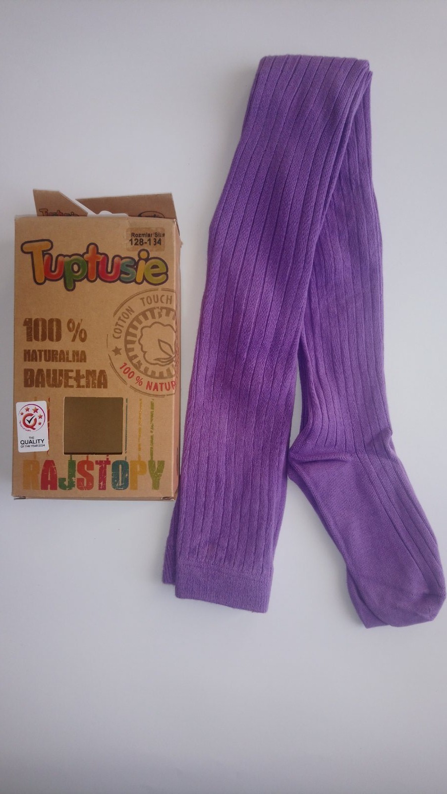 Колготи дитячі ребро із 100% натуральної бавовни Tuptusie SYNTEX р.128-134 (фіолетові)
Колготи дитячі ребро із 100% натуральної бавовни Tuptusie SYNTEX р.128-134 (фіолетові)