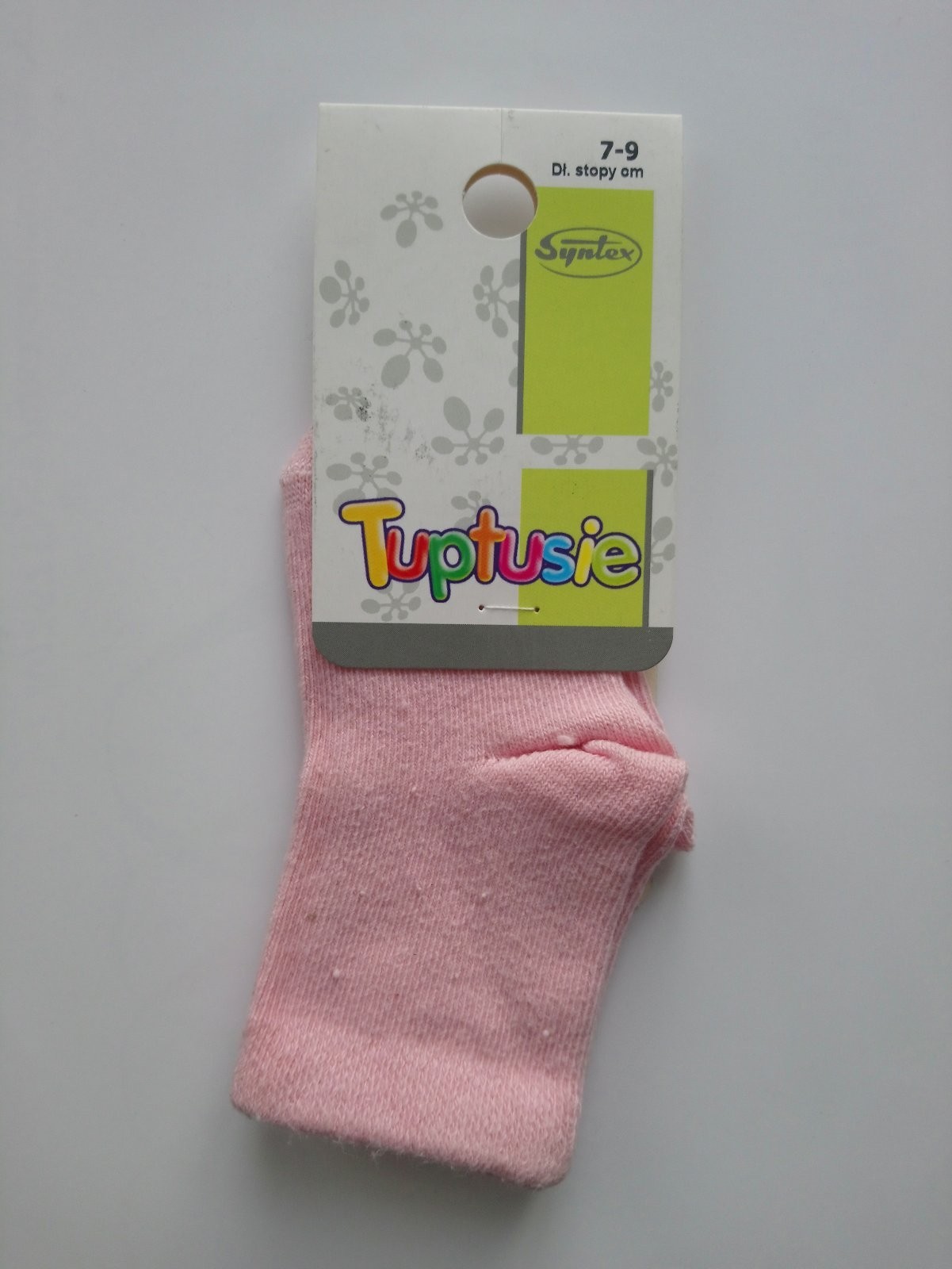 Шкарпетки дитячі однотонні Tuptusie SYNTEX (рожеві) р. - (7-9 см, Шкарпетки дитячі однотонні Tuptusie SYNTEX (рожеві) р. 14-16 (7-9 см)
Шкарпетки дитячі однотонні Tuptusie SYNTEX (рожеві) р. - (7-9 см, Шкарпетки дитячі однотонні Tuptusie SYNTEX (рожеві) р. 14-16 (7-9 см)