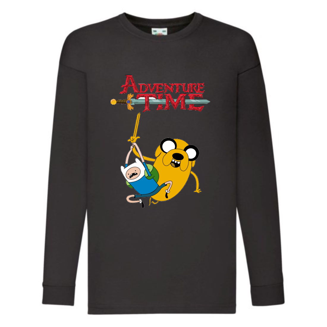 Лонгслив реглан Время Приключений 0012 (Adventure Time) черный (ART blc 0012) 164 см
Лонгслив реглан Время Приключений 0012 (Adventure Time) черный (ART blc 0012) 164 см