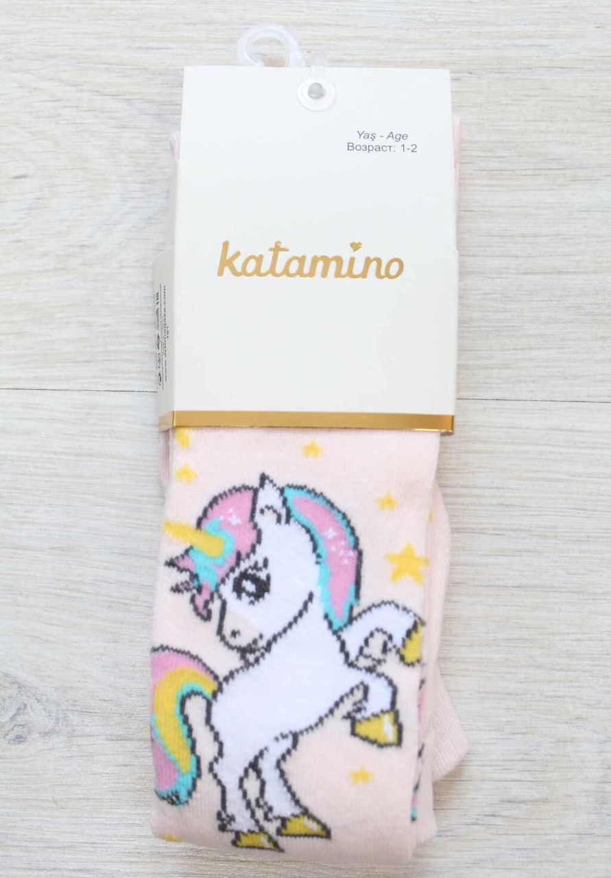 Детские колготки для девочки хлопковые Katamino 98-104 / 3-4 года Молочный с единорогом K30091
Детские колготки для девочки хлопковые Katamino 98-104 / 3-4 года Молочный с единорогом K30091