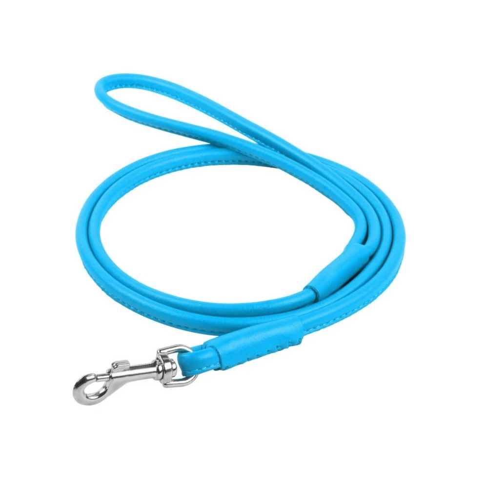 Поводок круглый для собак из натуральной кожи Collar Waudog Glamour 8 мм/183 см, голубой
Поводок круглый для собак из натуральной кожи Collar Waudog Glamour 8 мм/183 см, голубой