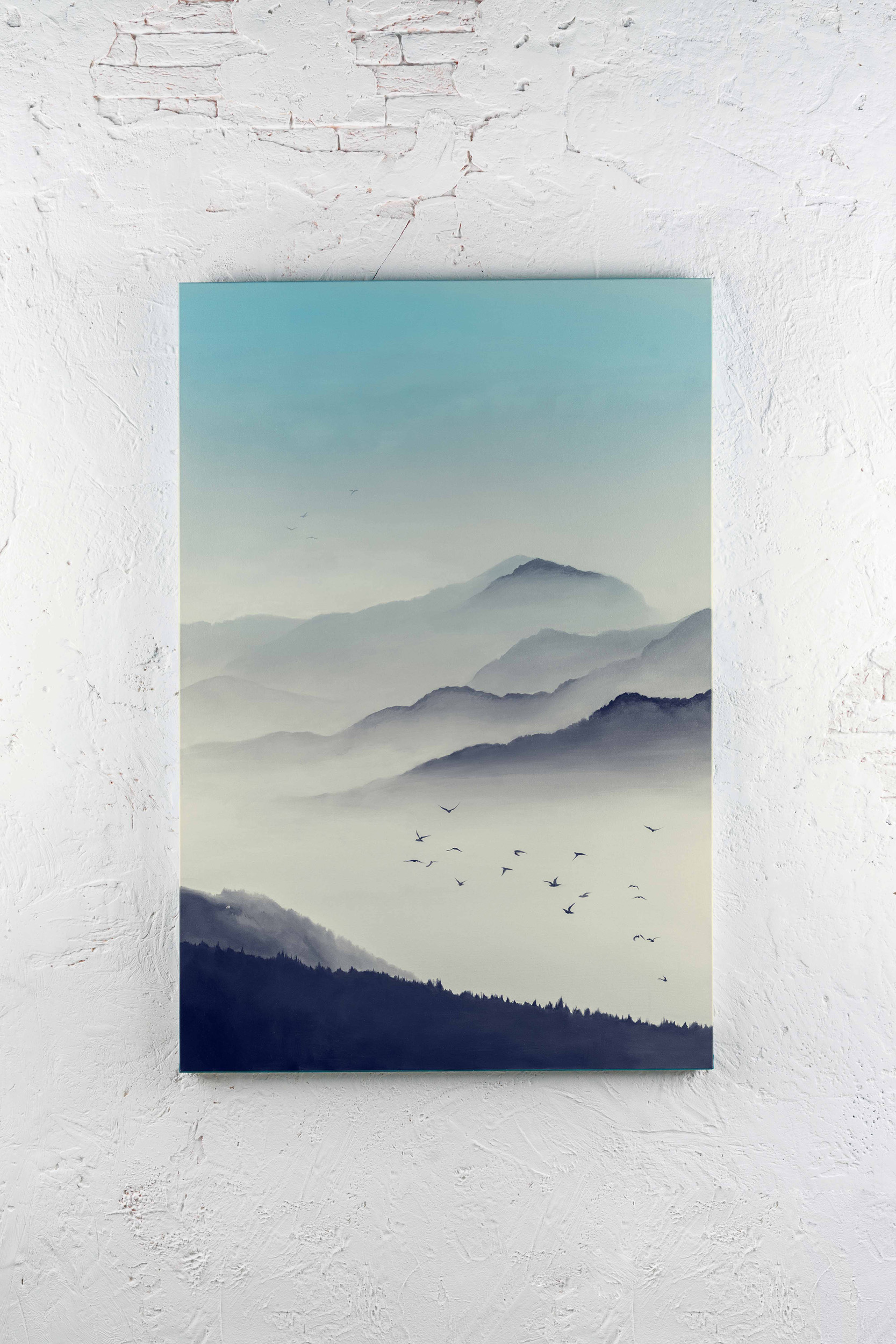 Картина пейзаж горы масляными красками на холсте Mati Morning Haze Авторская Ручной работы 60х90 см (АO-005 60-90)
Картина пейзаж горы масляными красками на холсте Mati Morning Haze Авторская Ручной работы 60х90 см (АO-005 60-90)
