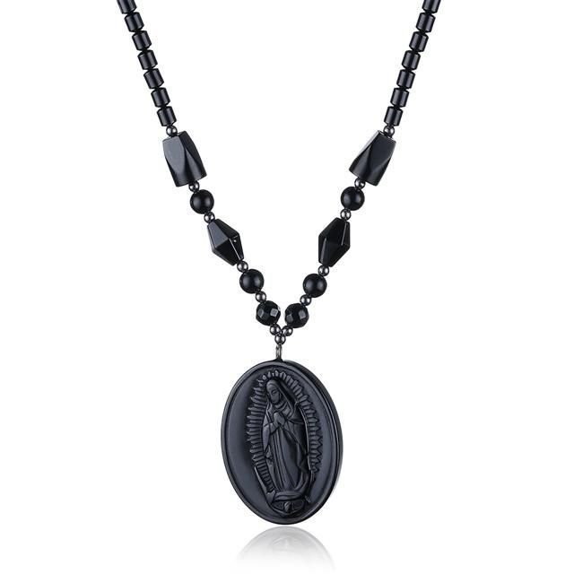 Ожерелье Everiot NC-XP-10983 из гематита с иконой
Ожерелье Everiot NC-XP-10983 из гематита с иконой