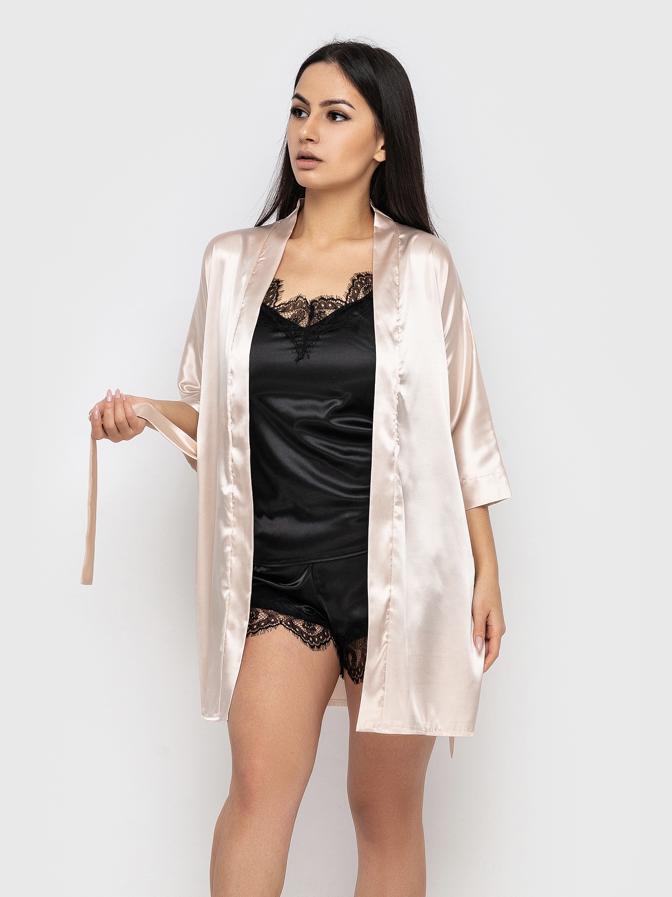 Пижама Ghazel 17111-07 46 Натуральный/Черный
Пижама Ghazel 17111-07 46 Натуральный/Черный