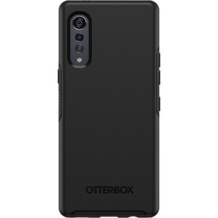 Противоударный защитный чехол бампер OtterBox Symmetry Series Black для LG Velvet 5G
