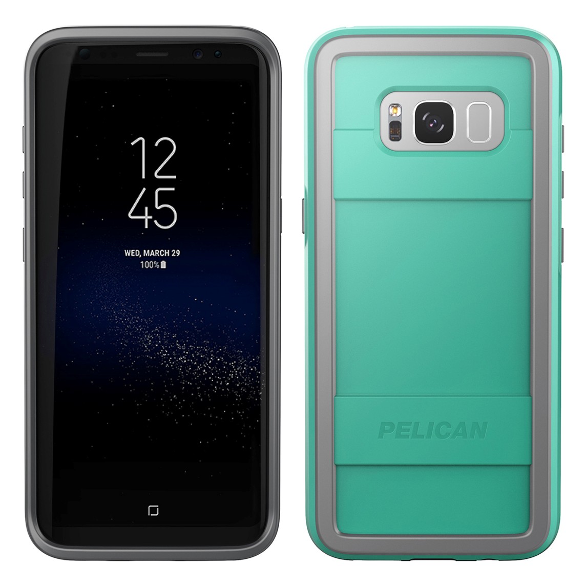 Противоударный чехол бампер Pelican Protector Samsung Galaxy S8 Plus + G955 Aqua/gray
Противоударный чехол бампер Pelican Protector Samsung Galaxy S8 Plus + G955 Aqua/gray