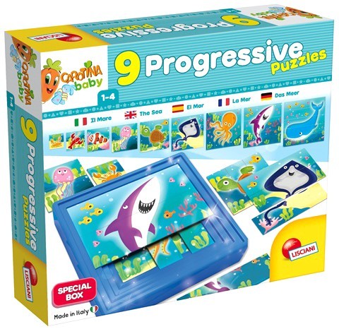 Игровой набор LISCIANI GIOCHI Baby 9 Progressive (9 пазлiв Море на ступенях) 58457
Игровой набор LISCIANI GIOCHI Baby 9 Progressive (9 пазлiв Море на ступенях) 58457