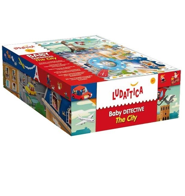 Игровой набор LISCIANI GIOCHI LUDATTICA Детектив Пазл 108 деталей Город, с лупой 52462
Игровой набор LISCIANI GIOCHI LUDATTICA Детектив Пазл 108 деталей Город, с лупой 52462