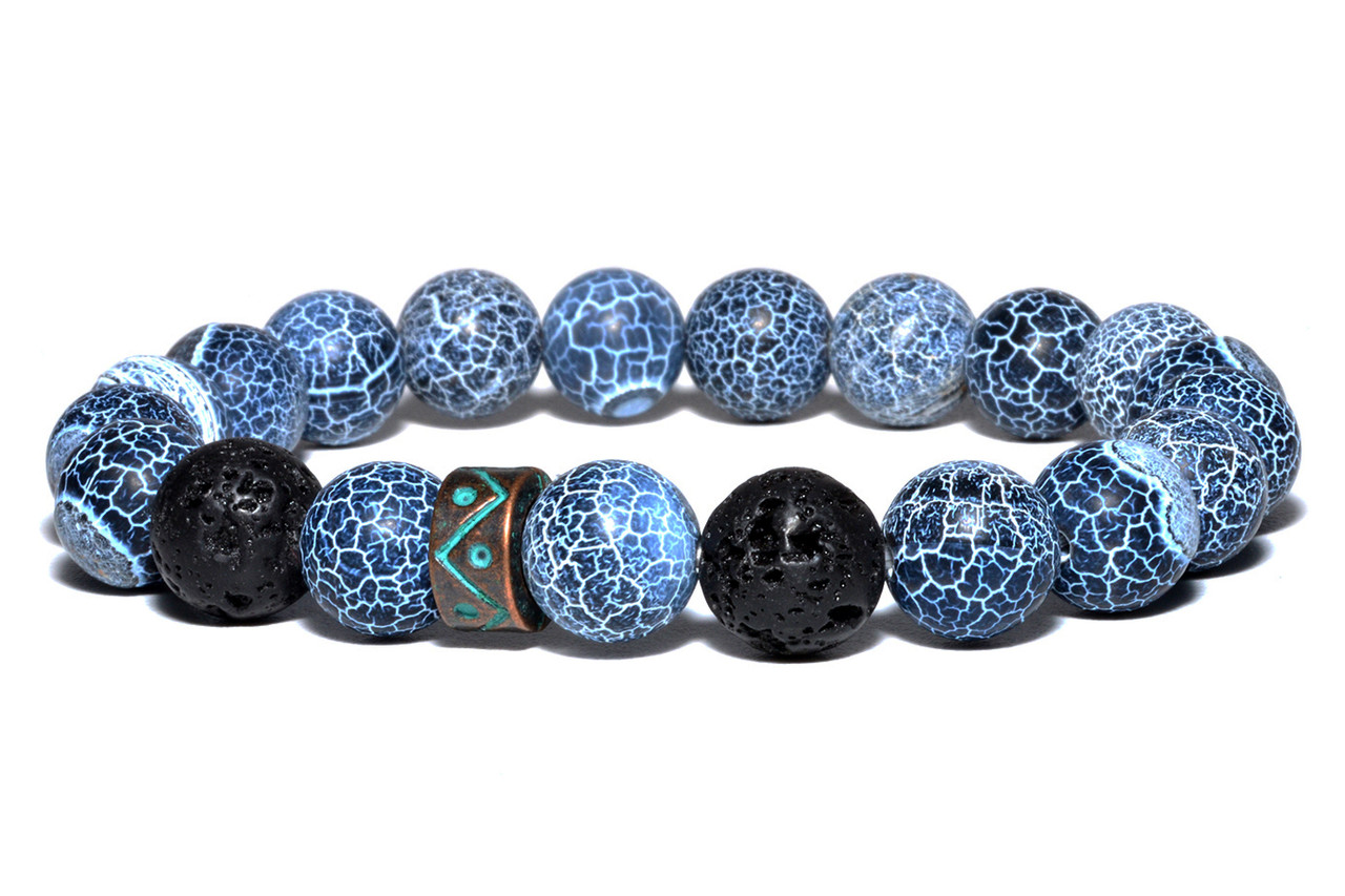 Браслет из натуральных камней Агат Кракле MS Bracelet Nightwolf Dragon Agate 939msb Синий 19 размер
Браслет из натуральных камней Агат Кракле MS Bracelet Nightwolf Dragon Agate 939msb Синий 19 размер