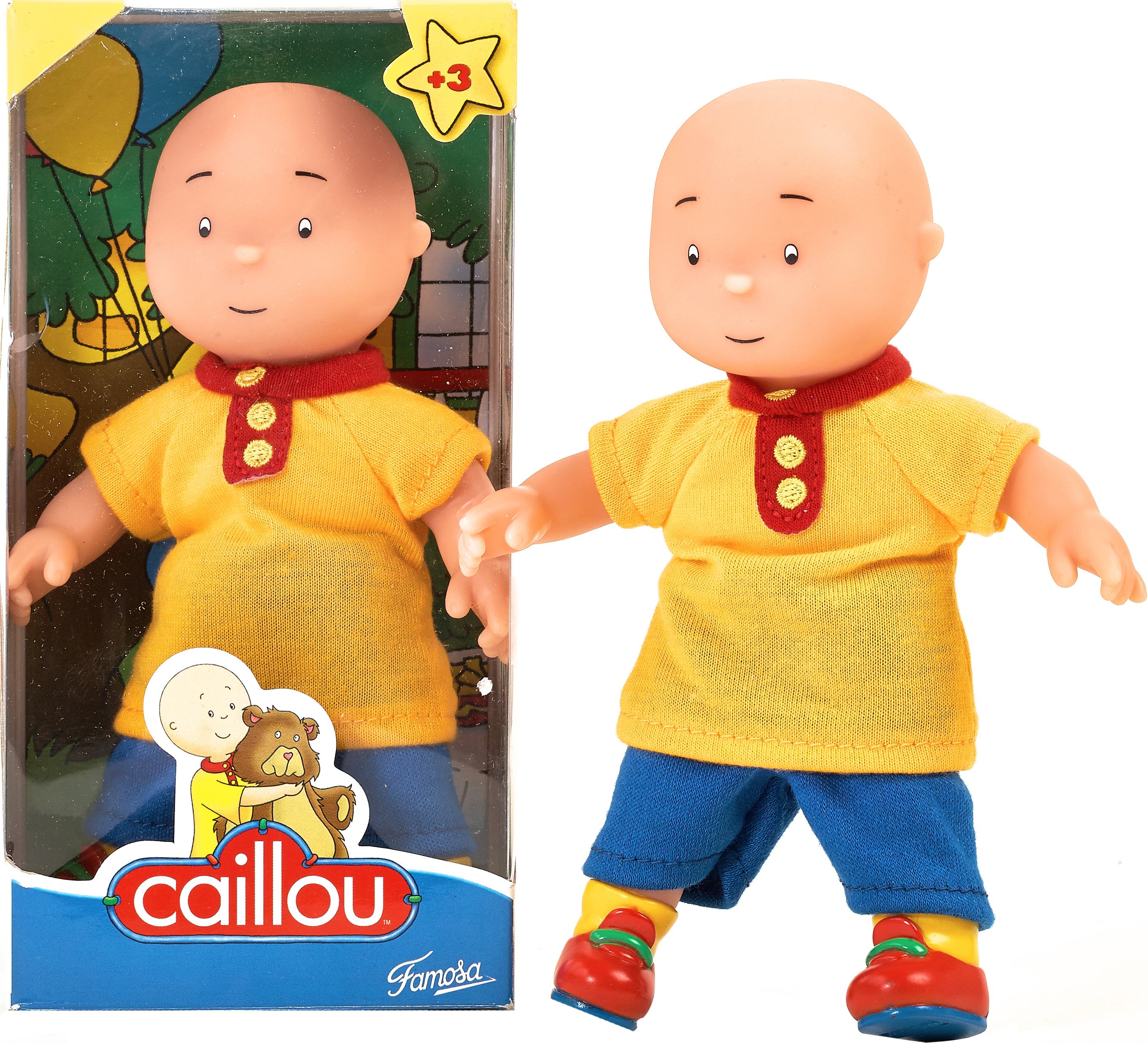 Кукла Caillou Виниловая 17 см (5200000801255) 
Кукла Caillou Виниловая 17 см (5200000801255)
