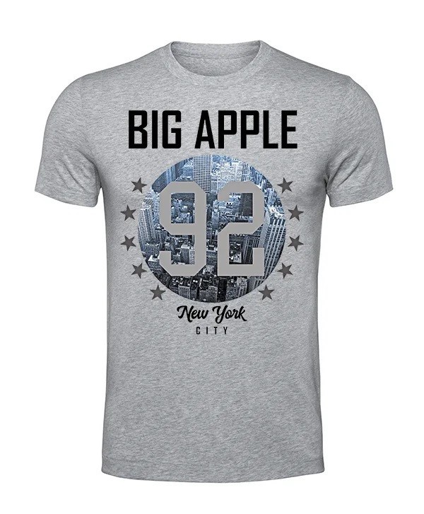 Футболка мужская Файна крамнычка "Big Apple" Меланж (53000-1274, Футболка мужская Файна крамнычка "Big Apple" Меланж M (53000-1274)
Футболка мужская Файна крамнычка "Big Apple" Меланж (53000-1274, Футболка мужская Файна крамнычка "Big Apple" Меланж M (53000-1274)