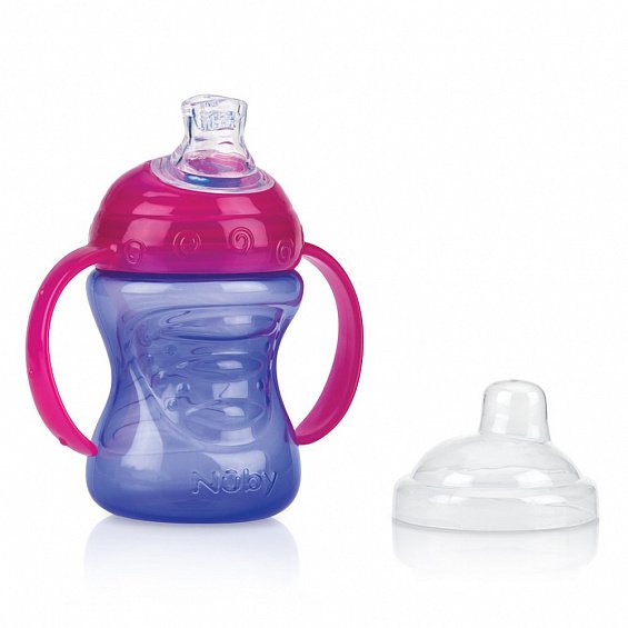Поильник непроливайка Nuby с силиконовым носиком и ручками No Spill 240 мл (NV0404003prpl)
Поильник непроливайка Nuby с силиконовым носиком и ручками No Spill 240 мл (NV0404003prpl)