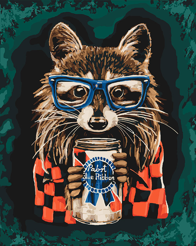 Картина по номерам Идейка Веселый енот KHO4117, 40х50см
Картина по номерам Идейка Веселый енот KHO4117, 40х50см