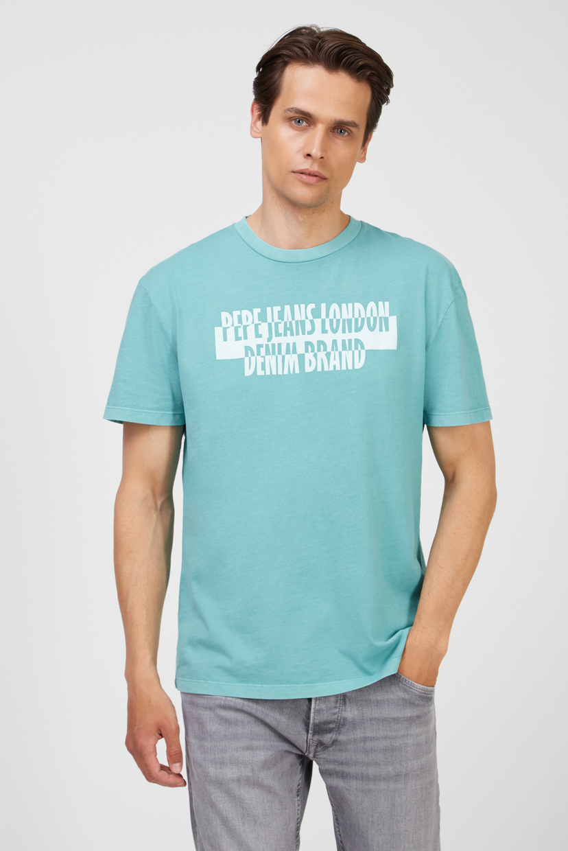 Мужская бирюзовая футболка MAX Pepe Jeans PM507772, Мужская бирюзовая футболка MAX Pepe Jeans XL PM507772
Мужская бирюзовая футболка MAX Pepe Jeans PM507772, Мужская бирюзовая футболка MAX Pepe Jeans XL PM507772