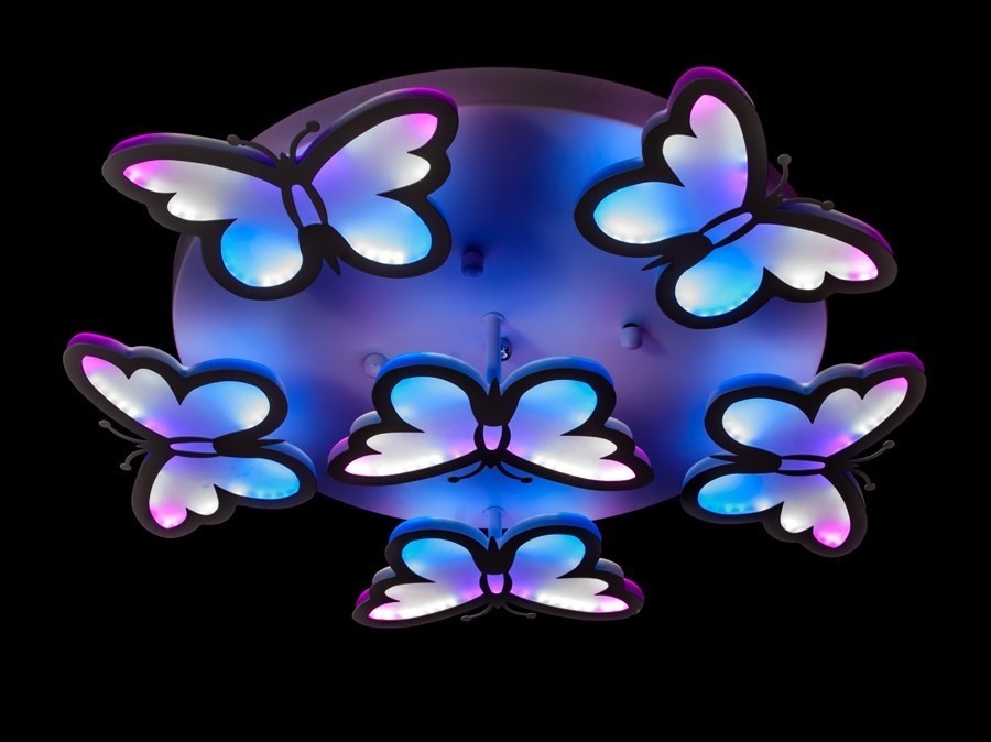 Потолочная LED-люстра AlexMosh цветной подсветкой RGB для детской 105W цвет белый (059)
Потолочная LED-люстра AlexMosh цветной подсветкой RGB для детской 105W цвет белый (059)