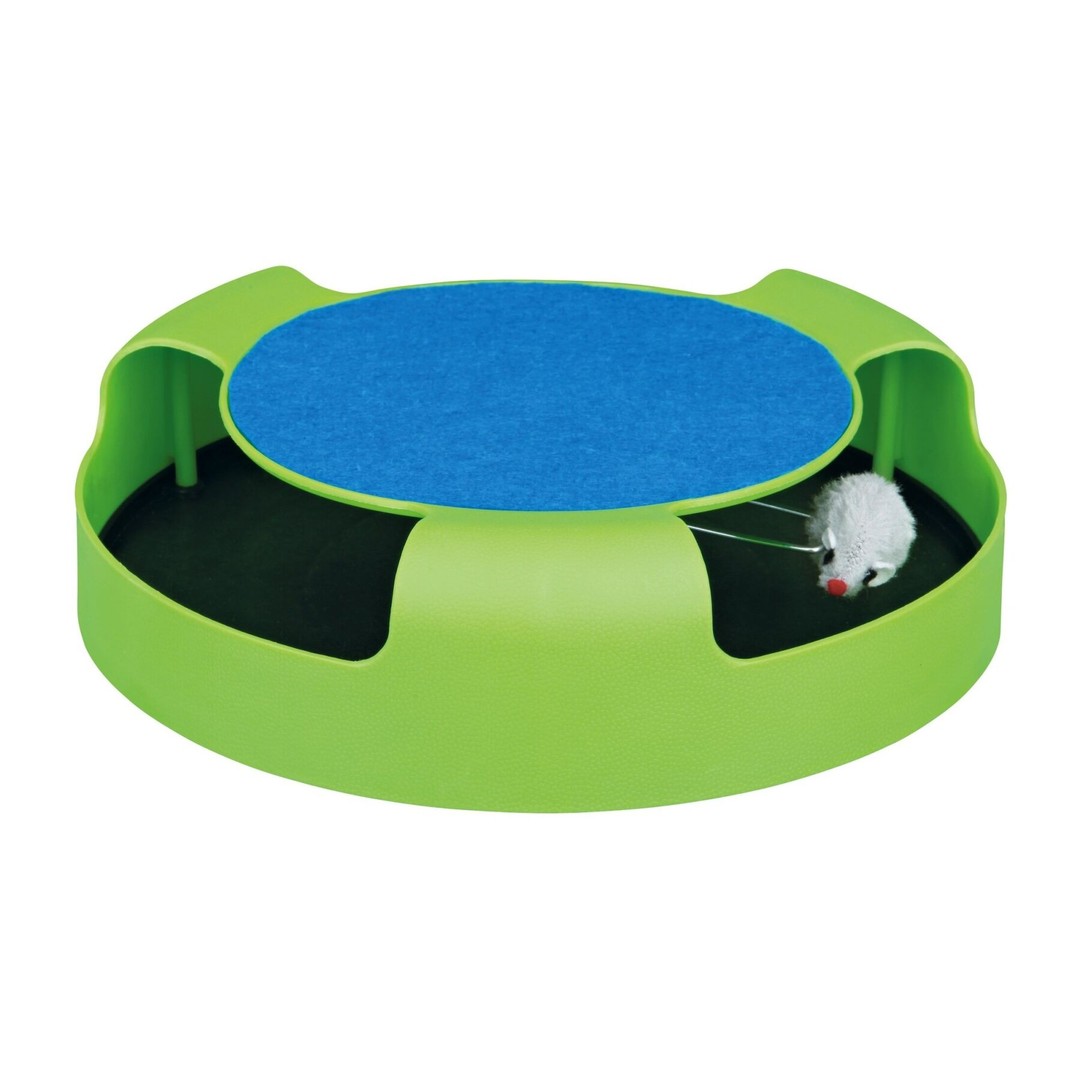 Игрушка для кошек Trixie Трек игровой Catch The Mouse d=25 см, h=6 см (цвета в ассортименте)
Игрушка для кошек Trixie Трек игровой Catch The Mouse d=25 см, h=6 см (цвета в ассортименте)