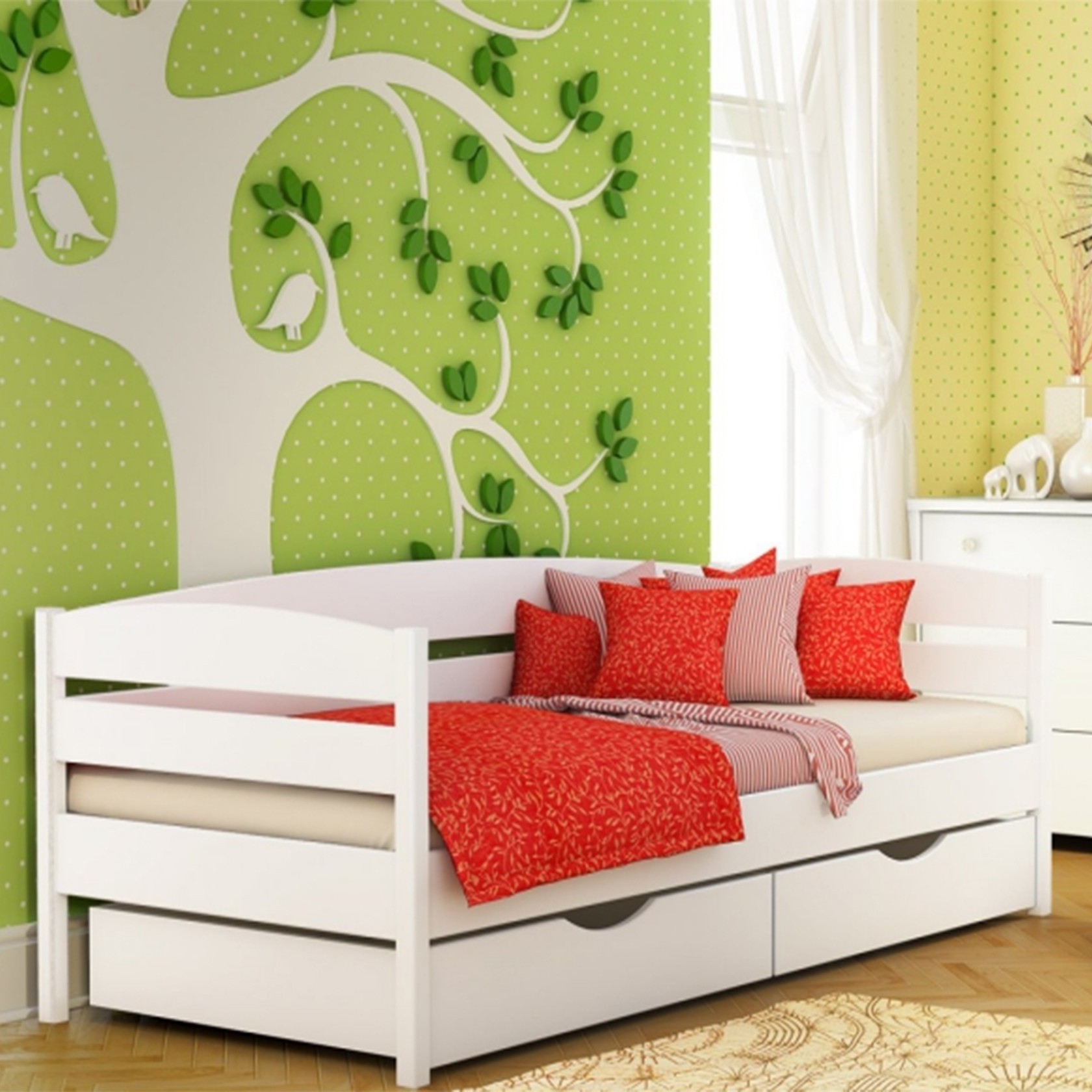 Кровать Нота Плюс Белая 90х200 см 211011_17
Кровать Нота Плюс Белая 90х200 см 211011_17