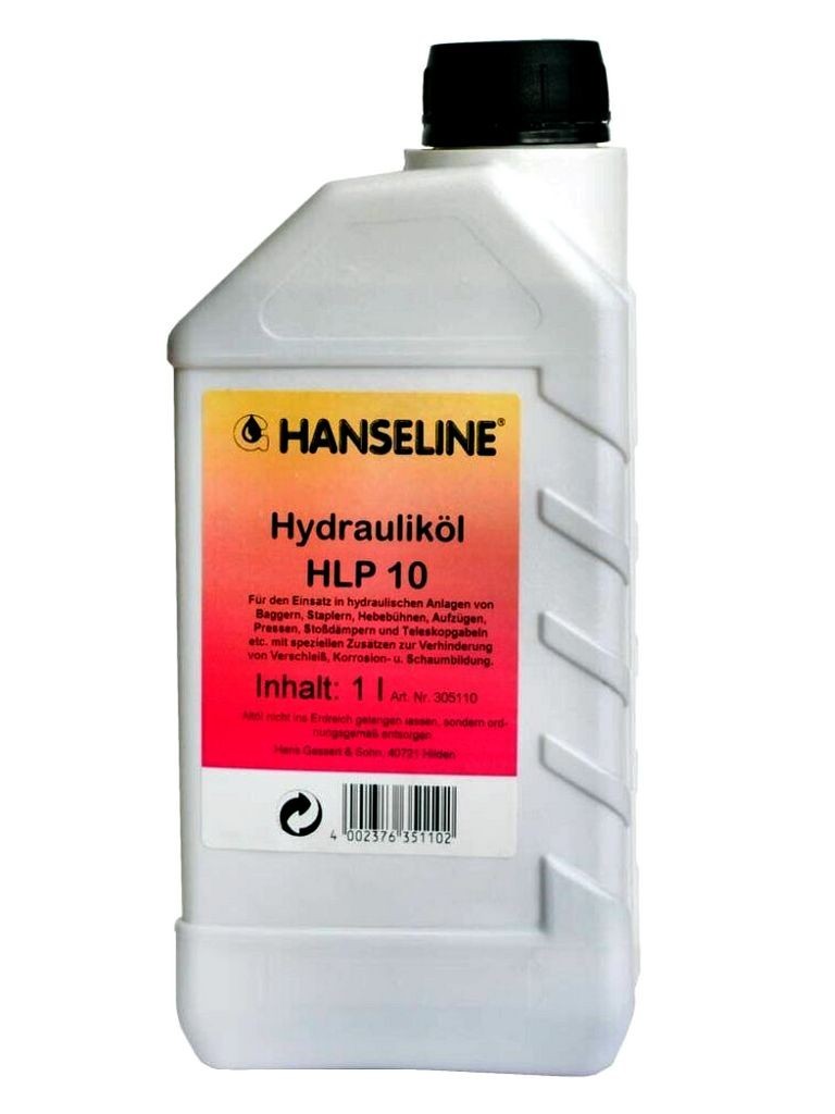 Тормозная жидкость Hanseline Hydraulikoil HLP10 1л для Shimano, Magura, Tektro (минеральное масло)
Тормозная жидкость Hanseline Hydraulikoil HLP10 1л для Shimano, Magura, Tektro (минеральное масло)