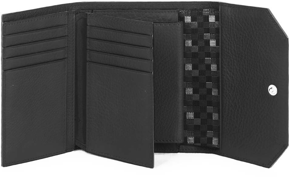 Портмоне Piquadro MUSE/Black верт. с отдел. для 12 кред.карт с RFID защитой (9,5x12,5x2,5) PD4145MUR_N
Портмоне Piquadro MUSE/Black верт. с отдел. для 12 кред.карт с RFID защитой (9,5x12,5x2,5) PD4145MUR_N