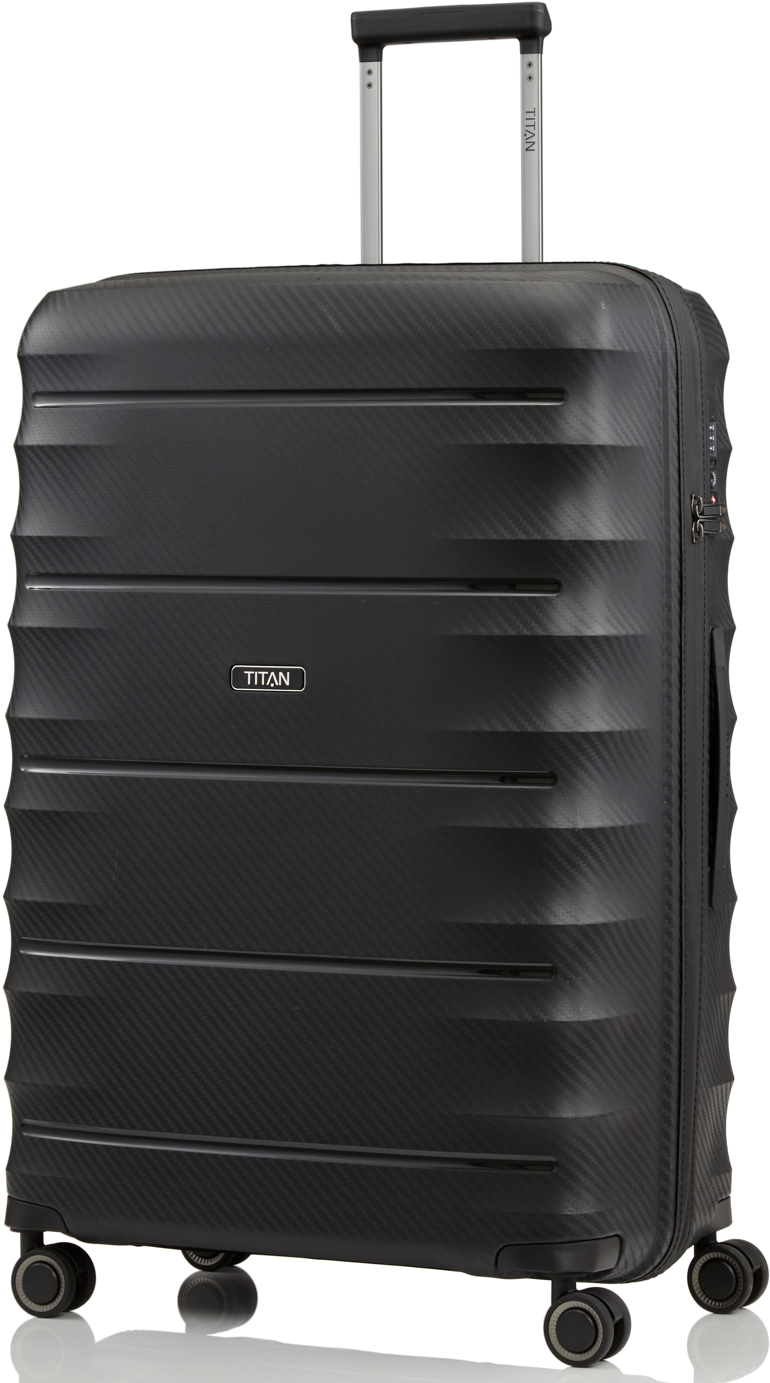 Чемодан Titan HIGHLIGHT/Black на 4 колесах L (112л,3,4кг) (52x76x32см) Ti842404-00
Чемодан Titan HIGHLIGHT/Black на 4 колесах L (112л,3,4кг) (52x76x32см) Ti842404-00