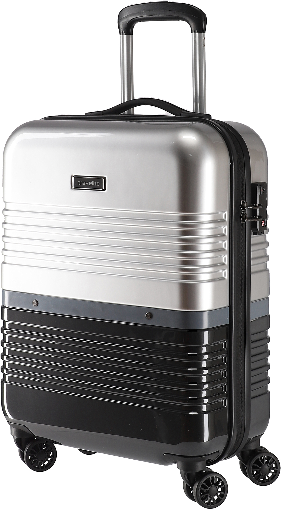 Чемодан Travelite FRISCO/Black-Silver на 4 колесах S (37л,2,8кг) (40x55x20см) TL075147-00
Чемодан Travelite FRISCO/Black-Silver на 4 колесах S (37л,2,8кг) (40x55x20см) TL075147-00