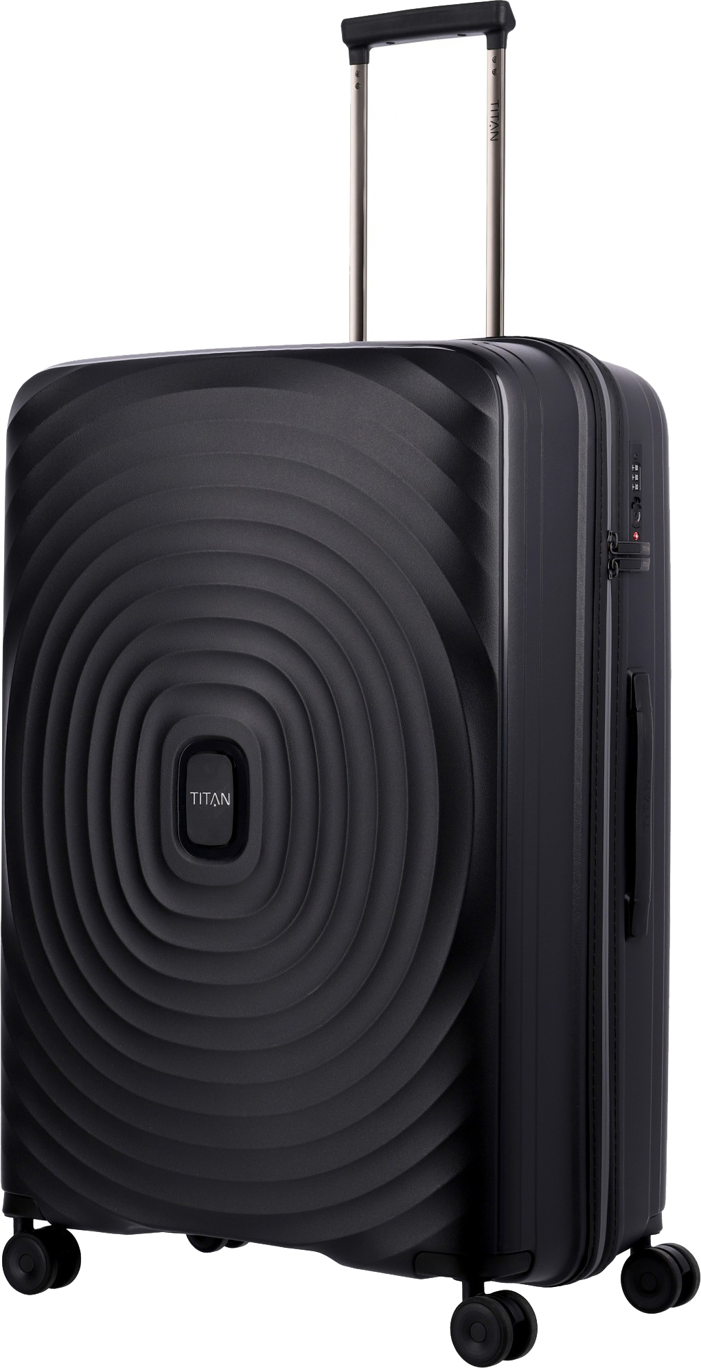 Чемодан Titan LOOPING/Black на 4 колесах L (105л,3,5кг) (51x77x30см) Ti848404-00
Чемодан Titan LOOPING/Black на 4 колесах L (105л,3,5кг) (51x77x30см) Ti848404-00