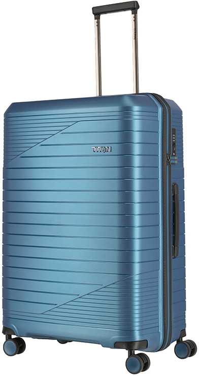 Чемодан Titan TRANSPORT/Petrol Metallic на 4 колесах L (102л,3,4кг) (51x77x30см) Ti852404-21
Чемодан Titan TRANSPORT/Petrol Metallic на 4 колесах L (102л,3,4кг) (51x77x30см) Ti852404-21