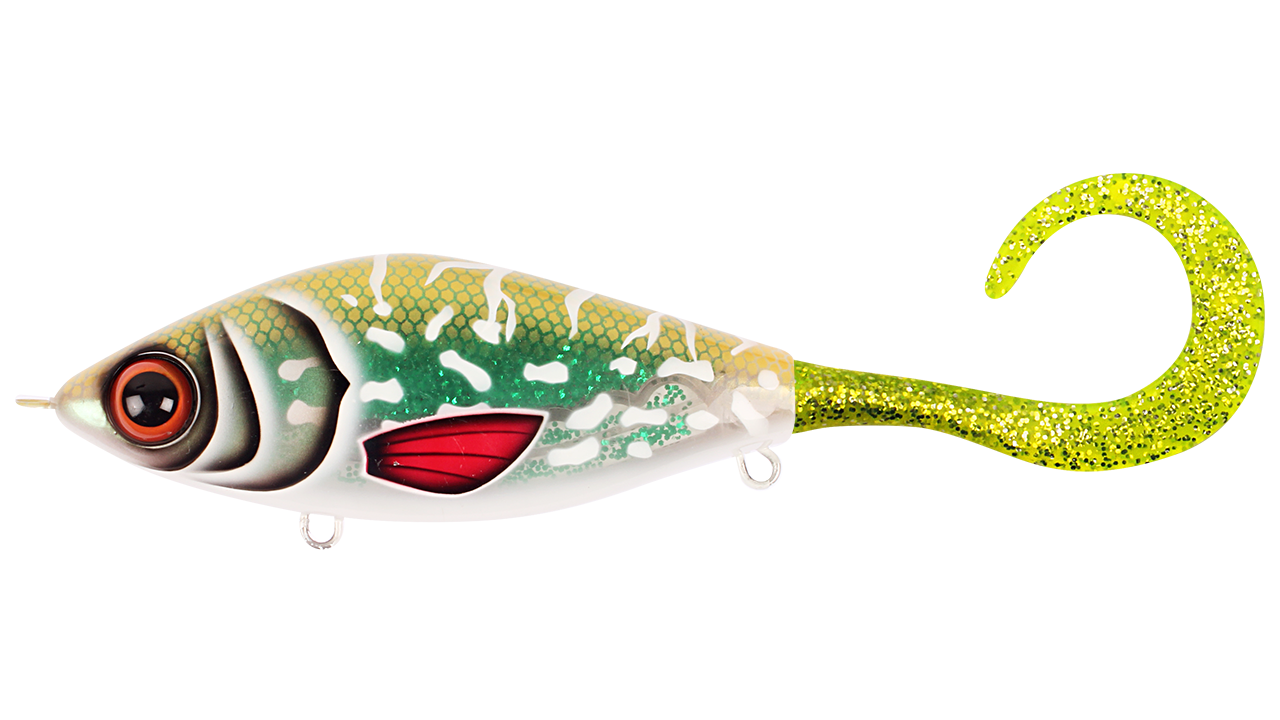 Джеркбейт Strike Pro Guppie DS Glitter Pike - Green/Gold Glitter тонущий 9см 35,7гр#TR-002 (107223)
Джеркбейт Strike Pro Guppie DS Glitter Pike - Green/Gold Glitter тонущий 9см 35,7гр#TR-002 (107223)