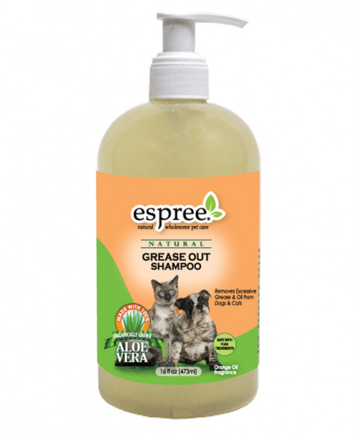 "Grease Out Shampoo" Шампунь от сильных загрязнений и жира для собак та кошек 473 мл Espree BGL-ES-89
"Grease Out Shampoo" Шампунь от сильных загрязнений и жира для собак та кошек 473 мл Espree BGL-ES-89