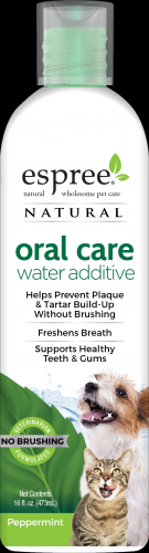Добавка для воды с мятой по уходу за ротовой полостью котов и собак Espree Oral Care Water Additive Peppermint
Добавка для воды с мятой по уходу за ротовой полостью котов и собак Espree Oral Care Water Additive Peppermint