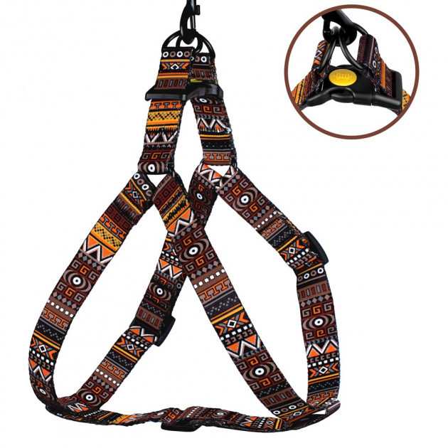 Шлея Для Собак BronzeDog Urban Tribal Этническая Нейлоновая Коричневая 20 мм 45-56 см (71/1385)
Шлея Для Собак BronzeDog Urban Tribal Этническая Нейлоновая Коричневая 20 мм 45-56 см (71/1385)