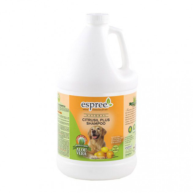 Цитрусовый шампунь для собак глубокая очистка Citrusil Plus Shampoo 3,79 л Espree BGL-ES-54
Цитрусовый шампунь для собак глубокая очистка Citrusil Plus Shampoo 3,79 л Espree BGL-ES-54
