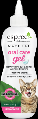 Гель для ухода за зубами с маслом лосося для кошек Espree Oral Care Gel Salmon Oil for Cats (0748406030206)
Гель для ухода за зубами с маслом лосося для кошек Espree Oral Care Gel Salmon Oil for Cats (0748406030206)