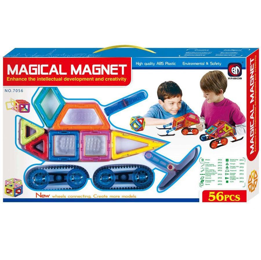 Розвивающий магнітний конструктор Magical Magnet Synergy Trading 56 деталей 1001889-Other-56
Розвивающий магнітний конструктор Magical Magnet Synergy Trading 56 деталей 1001889-Other-56