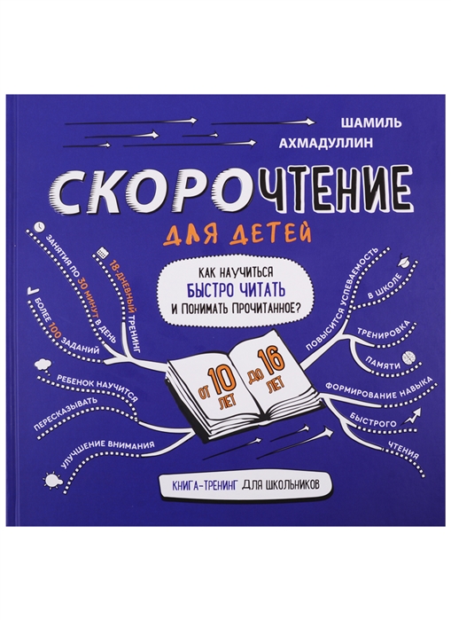 Скорочтение для детей 10-16 лет. Как научить ребенка быстро читать и понимать прочитанное (2102179)
Скорочтение для детей 10-16 лет. Как научить ребенка быстро читать и понимать прочитанное (2102179)