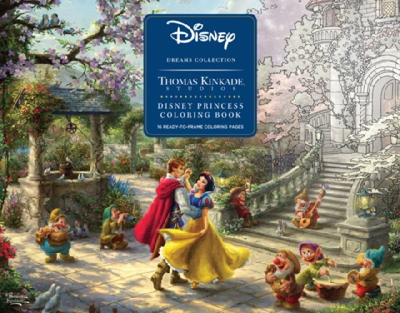 Disney Dreams Collection. Thomas Kinkade Studios. Disney Princess Coloring Poster
Disney Dreams Collection. Thomas Kinkade Studios. Disney Princess Coloring Poster