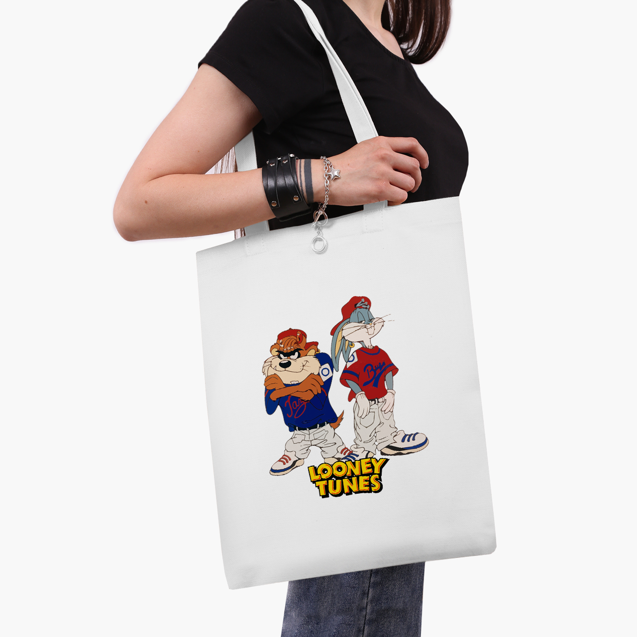 Эко сумка шоппер Луни Тюнз Таз и Багз Банни (Looney Tunes Taz Looney Bugs Bunny Tunes) (9227-2875) 41x35 см Белый
Эко сумка шоппер Луни Тюнз Таз и Багз Банни (Looney Tunes Taz Looney Bugs Bunny Tunes) (9227-2875) 41x35 см Белый