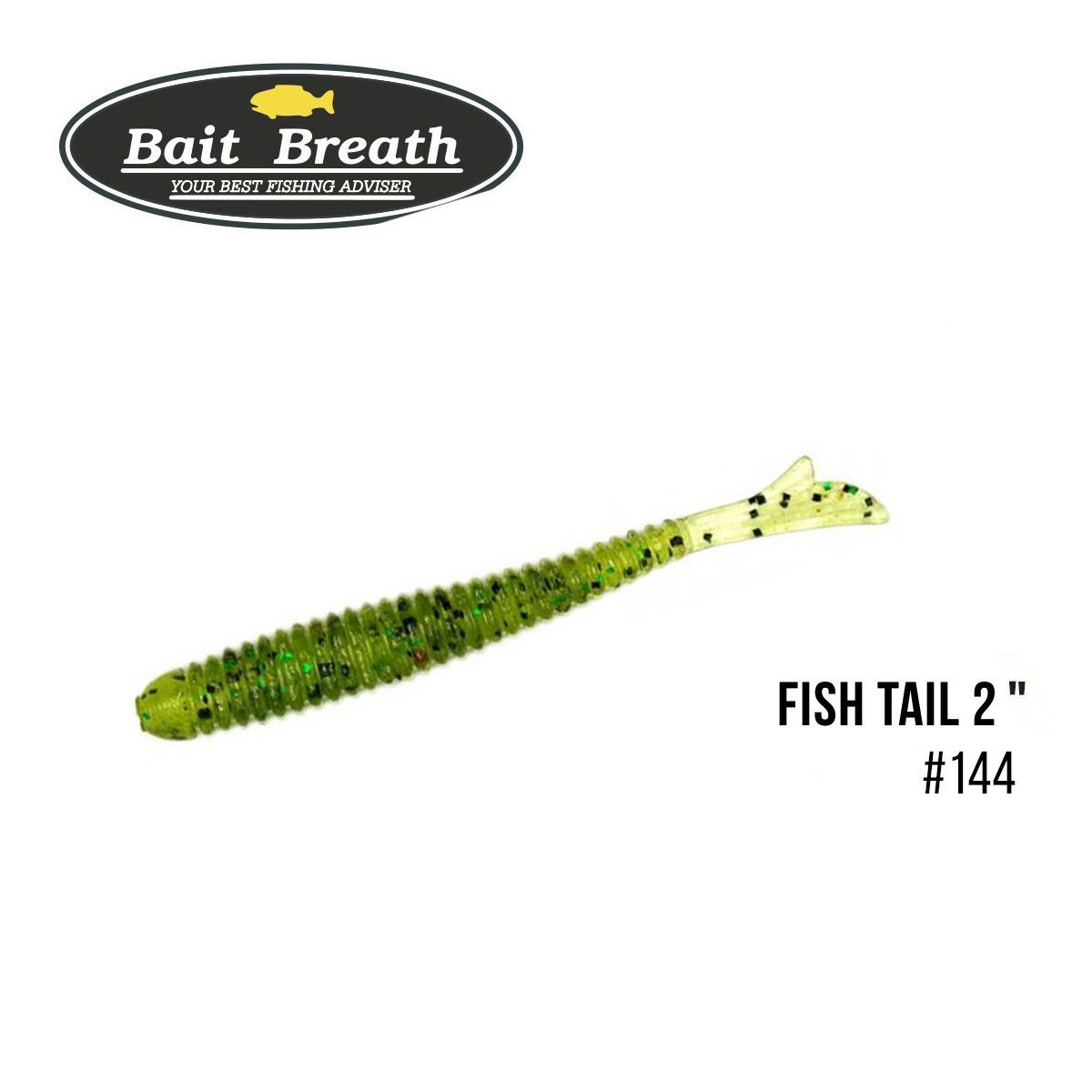 Приманка Bait Breath U30 Fish Tail 2'' (10шт.) (144 Watermelon/Black・Green Flake)
Приманка Bait Breath U30 Fish Tail 2'' (10шт.) (144 Watermelon/Black・Green Flake)
