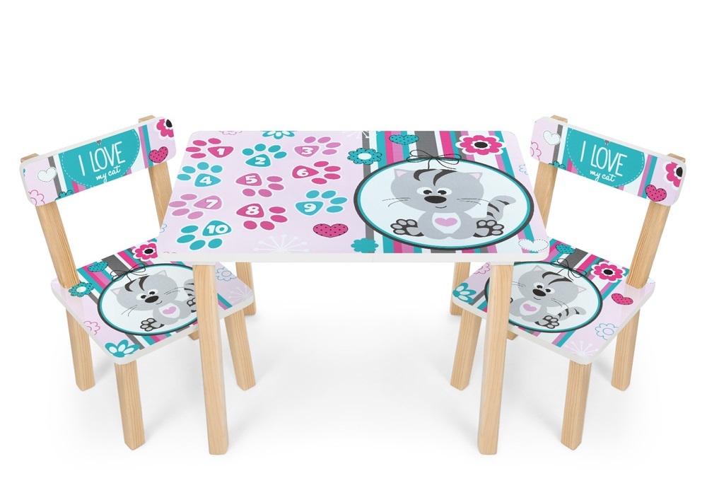 Столик с 2-мя стульчиками Bambi I love my cat 501-122 Grey / Blue / Pink (501-122)
Столик с 2-мя стульчиками Bambi I love my cat 501-122 Grey / Blue / Pink (501-122)